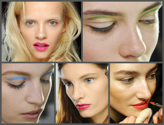 Colour pop: Make-up Trends for S/S 2013